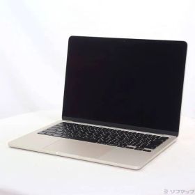ソフマップ 〔中古品〕 MacBook Air 13.6-inch Early-2025 MW0Y3J／A Apple M4 10コアCPU_8コアGPU 16GB SSD256GB スターライト 〔15.7 Sequoia〕【377】