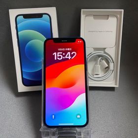 美品 国内版 SIMフリー iPhone12 mini 128GB ブルー色