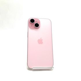 【全額返金保証】【最速発送】 iPhone 15 128GB ピンク au 白ロム 動作確認済 86%