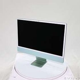 iMac 24-inch Mid-2021 MGPH3J／A Apple M1 8コアCPU_8コアGPU 16GB SSD1TB グリーン 〔15.7 Sequoia〕