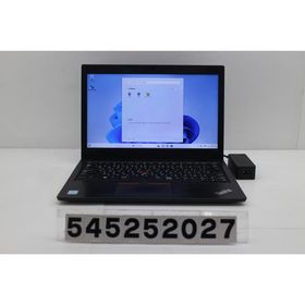 ノートパソコン Lenovo ThinkPad L380 Core i5 8250U 1.6GHz/8GB/256GB(SSD)/13.3W/FWXGA(1366x768)/Win11