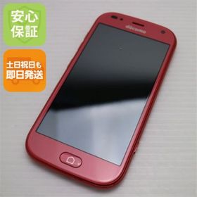 フジツウ(富士通)の超美品 F-42A らくらくスマートフォン ピンク M000(スマートフォン本体)