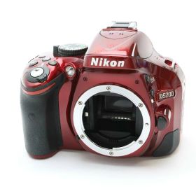 【中古】 《良品》 Nikon D5200 ボディ レッド [ デジタルカメラ ]