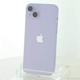 〔中古品〕 iPhone14 Plus 128GB パープル MQ4E3J／A SIMフリー【344】