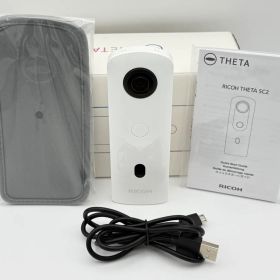【極上美品】RICOH THETA SC2 ホワイト R03030 リコー シータ 360度カメラ