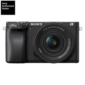 [新品]SONY ソニー α6400 パワーズームレンズキット ブラック（ILCE-6400K B）