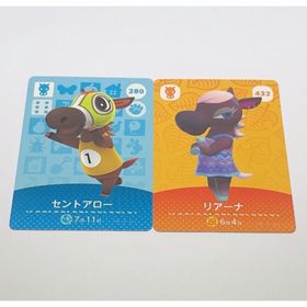 ニンテンドウ(任天堂)のどうぶつの森 セントアロー リアーナ amiiboカード ウマ(その他)