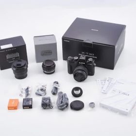 FUJIFILM X-T30 純正ズーム＋単焦点2本 シャッター約800回