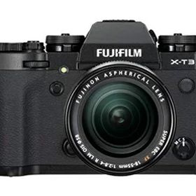 【中古】 富士フイルム(FUJIFILM) ミラーレス一眼カメラ X-T3レンズキット ブラック X-T3LK-B