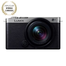 [新品]Panasonic パナソニック LUMIX S9 広角ズームレンズキット ダークシルバー(DC-S9N-S)