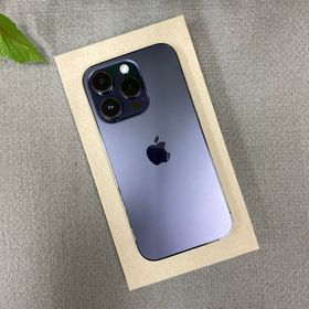 ジャンク iPhone 14Pro 128GB パープル 国内SIMフリー 送料無