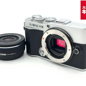【中古】 【良品】 オリンパス PEN E-P7 14-42mm EZレンズキット シルバー 【ミラーレス一眼】 【6ヶ月保証】