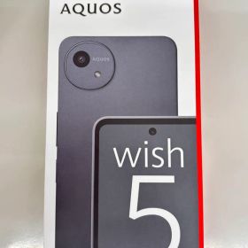 AQUOS wish 5 本体 ブラック 新品・未使用 爆速発送】AQUOS wish 5 ブラック 未使用品 simフリー AQUOS wish