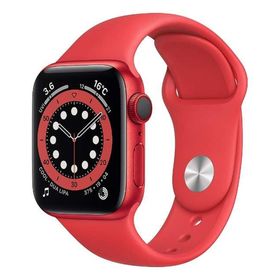 Apple Watch Series6 GPSモデル 40mm((PRODUCT)REDアルミニウムケース/レッド スポーツバンド) [M00A3J/A] スマートウォッチ