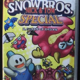 不朽の名作 Nintendo Switch 新品ソフト スノーブラザーズ スペシャル SNOWBROS.NICK & TOM SPECIAL 冊子「スノーブラザーズスペシャル 取扱説明書」シール CRT GAMES