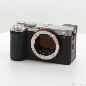〔中古〕SONY(ソニー) α7C II ボディ シルバー ILCE-7CM2〔297-ud〕