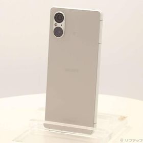 〔中古〕SONY(ソニー) Xperia 5 V 256GB プラチナシルバー XQ-DE44 S2JPCX0 SIMフリー〔349-ud〕