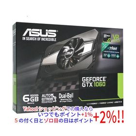 【中古】ASUSグラボ PH-GTX1060-6G PCIExp 6GB 元箱あり
