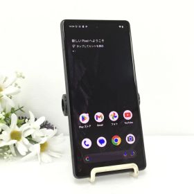 【美品】Google Pixel 7a 128GB Charcoal チャコール au 動作品