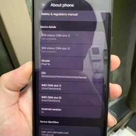 Google Pixel 7a sim フリー