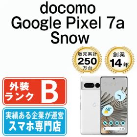【中古】 Google Pixel7a Snow SIMフリー 本体 ドコモ スマホ【送料無料】 gp7adsn7mtm