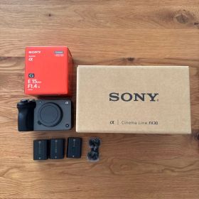 【新品同様】SONY FX30 & SONY SEL15F14G セット