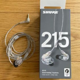SHURE シュア イヤホン 有線 SE215-CL-A クリア
