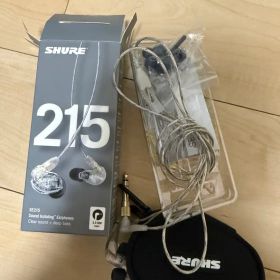 SHURE SE215 有線イヤホン