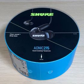 SHURE SE215 有線 マイク付き トランスルーセントブラック