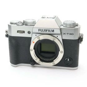【中古】 《美品》 FUJIFILM X-T30 II ボディ シルバー 【フォーカスモード切替レバー部品交換/各部点検済】 [ デジタルカメラ ]