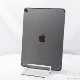 【中古】Apple(アップル) iPad Pro 11インチ 256GB スペースグレイ MU102J／A SIMフリー 【371-ud】