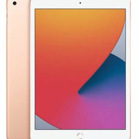 【中古】【安心保証】 iPad 10.2インチ 第8世代[32GB] セルラー au ゴールド