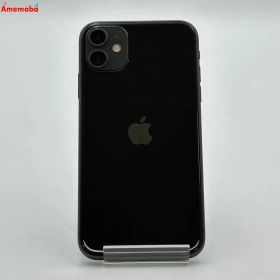 【中古】iPhone11 64GB ブラック MWLT2J/A SoftBank 版フリー 訳あり品