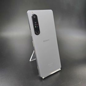 【全額返金保証】【最速発送】Sony Xperia 1 III 256GB Frosted Gray docomo SO-51B 白ロム 美品 動作確認済