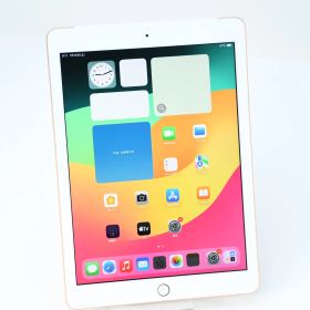 【美品】docomo SIMフリーiPad 第6世代 Wi-Fi + Cellular 32GB ゴールド