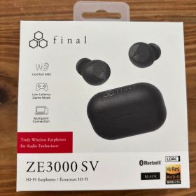 final ZE3000 SV ブラック ワイヤレスイヤホン