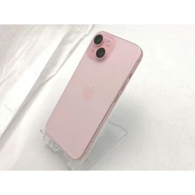 【中古】Apple 国内版 【SIMフリー】 iPhone 15 128GB ピンク MTMJ3J/A【ECセンター】保証期間1ヶ月【ランクA】