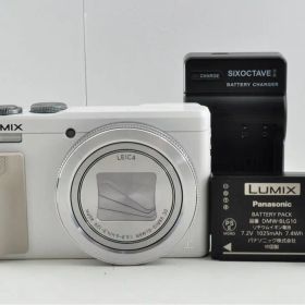 美品 Panasonic LUMIX DMC-TZ85 ホワイト デジタルカメラ