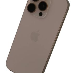 【Apple】アップル『iPhone 16 Pro / 6.3inch / A18Pro / 256GB / SIMロック解除済 ドコモ / デザートチタニウム』MYN23J/A スマートフォン 1週間保証【中古】