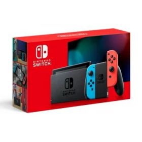 【未使用】Nintendo Switch 本体 Joy-Con(L) ネオンブルー/(R) ネオンレッド HAD-S-KABAA 【2019年8月】【広島本通】保証期間3ヶ月