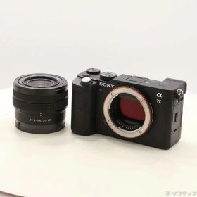 【中古】SONY(ソニー) α7C ズームレンズキット ブラック ILCE-7CL B 【269-ud】