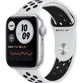 【中古】【安心保証】 SE 第1世代[44mm/GPS]アルミ シルバー Apple Watch Nike