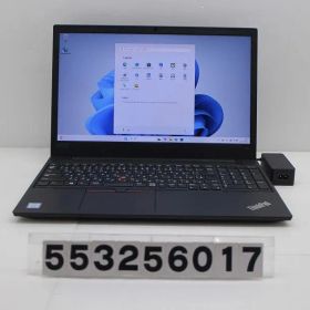 Lenovo ThinkPad E590 Core i3 8145U 2.1GHz/8GB/256GB(SSD)/15.6W/FHD(1920x1080)/Win11 【553256017】