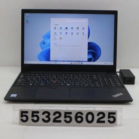 Lenovo ThinkPad E590 Core i3 8145U 2.1GHz/8GB/256GB(SSD)/15.6W/FHD(1920x1080)/Win11 【553256025】