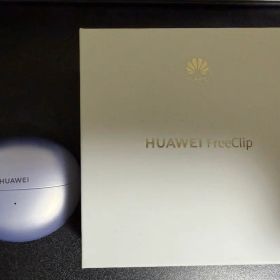HUAWEI FreeClip ワイヤレスイヤホン パープル