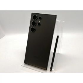 【中古】SAMSUNG 国内版 【SIMフリー】 Galaxy S24 Ultra チタニウムブラック 12GB 512GB SM-S928QZKFSJP【高崎モントレー】保証期間1ヶ月【ランクA】