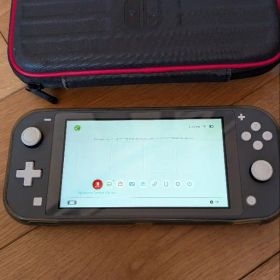 ニンテンドー スイッチ ライト グレー 任天堂 本体 カバー付