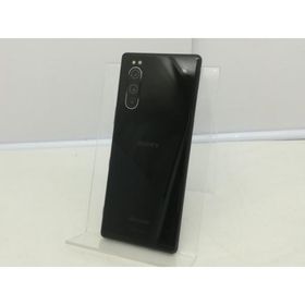 【中古】SONY docomo 【SIMロック解除済み】 Xperia 5 SO-01M Black【川崎】保証期間１ヶ月【ランクB】