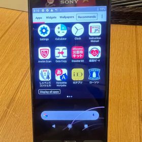 Sony Xperia SO-02K docomoブラックSIMフリー
