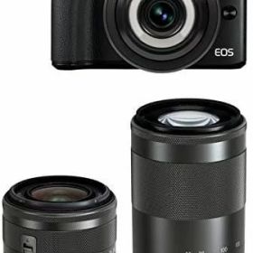 【中古】Canon ミラーレス一眼カメラ EOS M3(ブラック)・クリエイティブマクロ トリプルレンズキット EOSM3BK-CMTLK